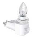 TWDRTDD Plug in Night Light, Adjustable E12 Base Socket with On/Off Switch for Making Decorative Night Lights (White,1-Pack)