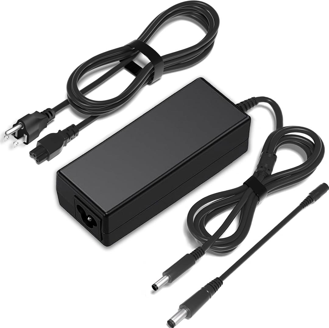 Charger for Dell Laptop Charger 65W, Compatible with Dell Inspiron 13 14 15,3000 5000 7000 Series,5558 5755 3147 7348 5555 5559,0G6j41 0MGJN,19.5V 3.34A 65W 45W Round Tip