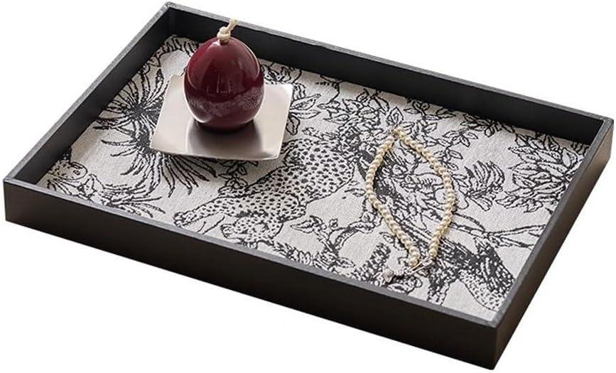 Tray Home Porch Storage Tray Living Room Aromatherapy Candle Decoration Tray Serving Trays(B) 