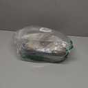 Freshmage Salad Lunch Container To Go, 68-oz Grey-XL, Leak-proof Lid, 4 Compartments, Sauce Container, Safe Material, Easy Carry