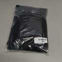Girls Loose Straight Leg Sweatpants High Waisted Baggy Joggers with Drawstring Black 13-14Y (Black)