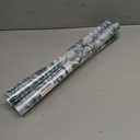 4 x Window Privacy Film with Cutting Grid, Non-Adhesive Stained Glass Window Film Decorative, Static Cling Privacy Window Film (Leaf Rainbow,17.5 X 78.7 inch)