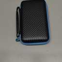 3 in 1 Case for Nintendo 2DS XL/New 2DS XL,Carrying Case Compatible with Nintendo 2DS XL with Stylus, 2 Screen Protector Film and 8 pcs game card cases - Black