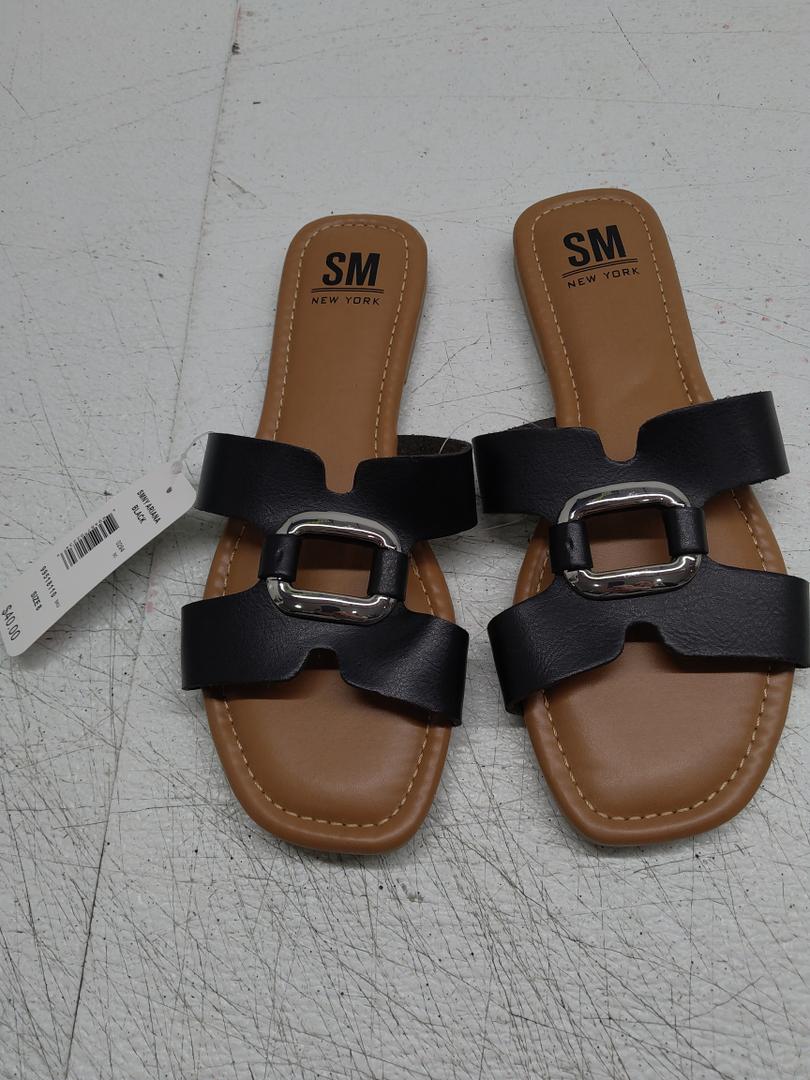 SMNY Black Slippers 6