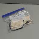 Sleep Headphones Bluetooth 5.4 Headband, Wireless Sleep Headphones with Ultra-Thin Stereo Speakers for Side Sleepers, Sports Headband Music Earphones Eye Mask for Nap Jogging Running Workout Air (Cream&White)