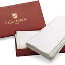 Cotton Handkerchiefs for Men Thick Soft Turkish White Cotton, 12 Pack