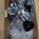 Bonsenkitchen 4-in-1 Immersion Blender Handheld, 20 Speeds Hand Blender with Turbo Mode, Stainless Steel Blade, Egg Whisk, Beaker & Chopper Bowl, Stick Mixer for Soup, Smoothie, Puree, Baby Food