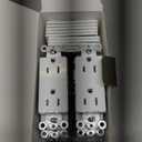 BESTTEN 20 Pack 15 Amp Decorator Wall Receptacle Outlet, Non-Tamper-Resistant, Wallplate Included, 15A/125V/1875W, UL Listed, White