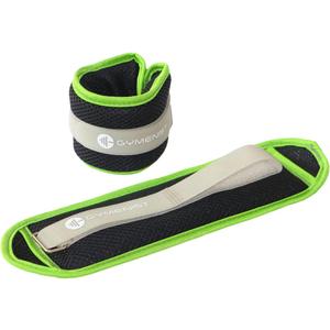 Gymenist Water Proof Ankle Weights With Adjustable Strap Great For Swimming And All Water Sports Activities (1-LB EACH (2-LB Total))