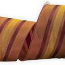 Brown Wired Edge Ribbon,2-1/2 Inch 10 Meters Spool,Use for DIY Gift Wrapping Wreath Floral Arrangement Bow Decoration