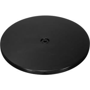 PATIKIL 9 Inch Heavy Rotating Swivel Stand with Steel Ball Bearings, 360° Rotation Turntable Lazy Susan Base for Big Screen TV Computers Monitors, Black