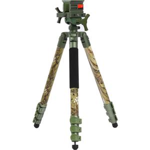 Forest Camouflage Tripod with Durable Aluminum Frame, Lightweight, Stable Design, Bubble Level, Adjustable Legs, and Hands-Free Operation for Hunting, Shooting, and Outdoors (Snakeskin Camo) Forest Camouflage Tripod with Durable Aluminum Frame, Lightweight, Stable Design, Bubble Level, Adjustable Legs, and Hands-Free Operation for Hunting, Shooting, and Outdoors (Snakeskin Camo)