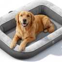 QPAU Inflatable Dog Bed for Home Travel and Outdoor, Pet Mattress for Small, Medium & Large Dogs (Pump Included