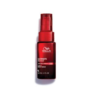 Wella Professionals ULTIMATE REPAIR Night Serum | Overnight Leave-in Treatment for Dull, Dry, Frizzy Hair | Repair Breakage & Protect Against Night Stressors | All Hair Types - (1 Fl Oz (Pack of 1))