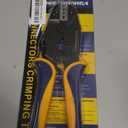 haisstronica Crimping Tool For Heat Shrink Connectors-AWG 26-10 Ratchet Wire Terminal Crimper-Ratcheting Crimper Tools-For Insulated Nylon Connectors and Electrical Wire Connectors HS-8327