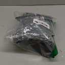 Kuoser Waterproof Dog Coat, Reversible Dog Jacket for Small Dogs, Adjustable Durable Doggie Winter Coat Warm Cozy Puppy Cold Weather Apparel from Small to Large Breed, Green S (Small (Pack of 1))