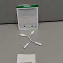 Lightning to 3.5mm Headphone Adapter for iPhone - 2 Pack Hi-Fi iPhone Aux Adapter Converter Jack Dongle Audio Cord for Apple iPhone 14 13 12 11 X XS White - with Microphone