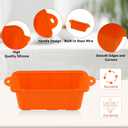 36" Silicone Griddle Mat for Blackstone, Heavy Duty Food Grade Silicone Around Grill Mat, 36 Inch Blackstone Griddle Cover, Upgraded Edge-Full Cover, with One Grease Cup, Suitable for All 36" Grill