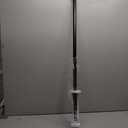BRIOFOX Shower Curtain Rod 43-73 Inches Matte Black, Never Rust and Non-Fall Down Spring Tension Rod, Stainless Steel