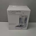 Automatic Water Dispenser Large: Upgraded 100% BPA-Free 8L Light Gray Stainless Steel Bowl Gravity Waterer for Medium/Large Pets