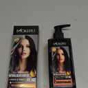 Polar Hair Dye Shampoo 3 IN 1 Gentle for Women & Men, Black Hair dye Complete Gray Coverage, Black Hair Dye Shampoo contains Various Plant Extracts,Hair Color Shampoo No Ammonia & Peroxide, 200ml