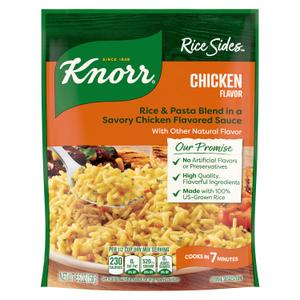 Knorr Rice Sides Chicken Long Grain Rice and Vermicelli Pasta Blend For a Tasty Rice Side Dish 5.6 oz (EXP 07/28/26)