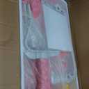 Kids Desk and Chair Set, Height Adjustable Child's School Study Writing Tables, Kids Desk with Bookstand and Storage Drawer, Widened Desktop with Desktop for Boys and Girls