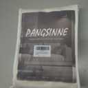 Heavy Duty Pinch Pleated Linen Curtains 96 Inches Long Semi Sheer for Living Room Light Filtering Back Tab Neutral Farmhouse 2 Panel Set 96 Inch Drapes for Bedroom Window (Natural)