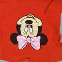 Disney Girls Minnie Mouse Short Sleeve Tee, Red Cherry, 10/ 12