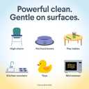 Clorox Free & Clear Cleaning Wipes, Light Lemon Scent, 75 Count, Pack of 3