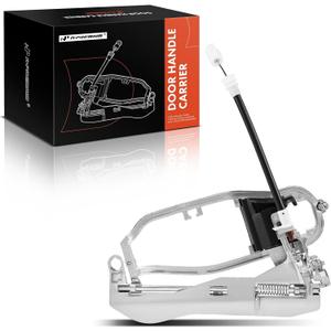 A-Premium Outside Door Handle Carrier Compatible with BMW E53 X5 2000-2006, Rear Left Driver Side, Replace# 51218243635