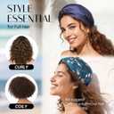 OLESILK Silk Bonnet for Sleeping Women: 100% Mulberry 22 Momme Silk, Adjustable Fit for Night Hair Care, No Frizz for Curls, RoyalBlue