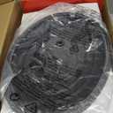 La Cuisine Enameled Cast Iron Oval Dutch Oven Casserole Dish Pot with Lid 6.75 QT Internal Matt Black Enamel Coating for bread baking, Gold-Plated Stainless Steel Lid Handle, Oven Safe up to 500° F. Cranberry