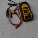 STANLEY PI500S Power Inverter 500W Car Converter: Dual AC Outlets, 3.1A USB Ports, 12V DC Adapter, Battery Clamps