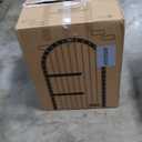 Big Joe Dorm Bean Bag Chair with Drink Holder and Pocket, Two Tone Gray Smartmax, Durable Polyester Nylon Blend, 3 feet