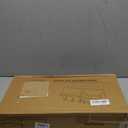 Mail Organizer for Wall Mount  Key Holder with Shelf Includes Letter Holder and Hooks for Coats, Dog Leashes  Rustic Wood with Flush Mounting Hardware (16.5 x 8.7 x 3.5) (Black)