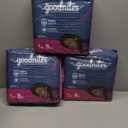 Goodnites Girls' Nighttime Bedwetting Underwear, Size Large (68-95 lbs), 75 Ct (3 Packs of 25), Packaging May Vary