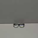 PANNER Oversized Square Blue Light Blocking Glasses for Women Men Anti Glare Reduce Eyestrain Computer Glasses (Black)