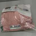 Kids Bed Canopy with Frills Cotton Cover Net for Crib Reading Nook Curtain Hideaway Hanging Round Tent Nursery Bedding Play Room Decor (Dusty Rose)