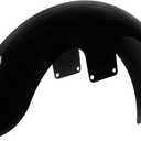 HDBUBALUS 21" Motorcycle Front Fender Mudguards for 120 / R21 Tire Fit for Harley Bagger Touring Road King Electra Glide Street Glide FLHR FLHX Gloss Black