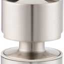 Hibbent NSF/ANSI/CAN 61 Certified Faucet Aerator, CUPC Certification 360 Degree Swivel Kitchen Sink Aerator, 2-Flow Sprayer Faucet Replacement Part 55/64 Inch Female Thread - Brushed Nickel