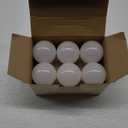 KUKUMAO LED Light Bulb, A15 3W 25W Equivalent, Warm White 2700K, 6 Pack, E26 Medium Screw Base, Energy Saving, for Home Light Bulb, Night Stand Bulb, Table Lamp Bulbs