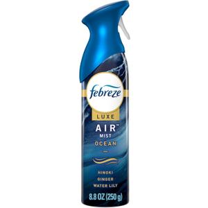 2 x Febreze Air Mist Air Freshener Spray, Odor-Fighting Room Spray, Air Fresheners for Home and Bathroom and Kitchen, Aerosol Can, Ocean Scent, 8.8oz, 1 Count
