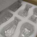 36Pcs Bud Vases Set Small Vintage Glass Bottles Clear Bud Vases in Bulk Multiple Shape Cute Glass Vases for Rustic Wedding Centerpieces Table Decorations and Home Decor(Clear)