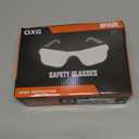 OXG 6 Pack Tinted Safety Glasses for Men Women, Safety Goggles ANSI Z87.1 Protective Eyewear Scratch Resistant Eye Protection (Grey)