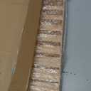 Menkxi 1 Pcs 110 Space Toy Car Display Case Wooden Wheels Shelf Wall Mounted Toy Car Storage Display Shelf Birthday Gift for Collectibles, Figurines, Shot Glasses