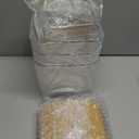 Laundry Pods Storage Container, Clear Laundry Room Organization and Storage ,Detergent Powder Container,with Wooden Lids & Labels, 3+1 Pack