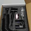 Handheld Toilet Bidet Sprayer for Toilet, Adjustable Water Pressure Control with Complete Bidet Spray Hoses Kit for Feminine Wash, Cloth Diaper Sprayer for Baby Wash (Black)