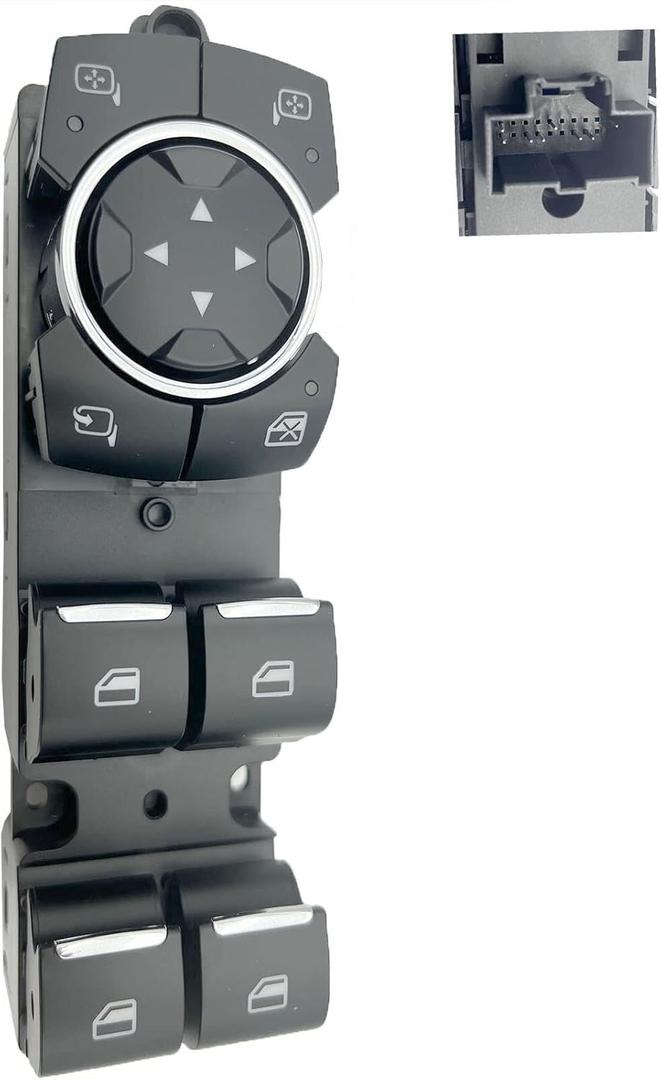 Master Power Window Switch FL3Z14529CB for 2015-2020 Ford F-150 2018-2021 Ford Expedition FL3Z-14529-CB (FL3Z14529CB without Panel)