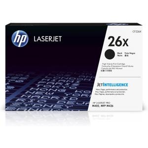 HP 26X Black High-Yield Toner Cartridge Printers | Works with LaserJet Pro M402 Series; LaserJet Pro MFP M426 Series | CF226X